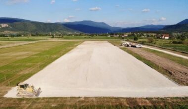 Aerodrom Bihać pista