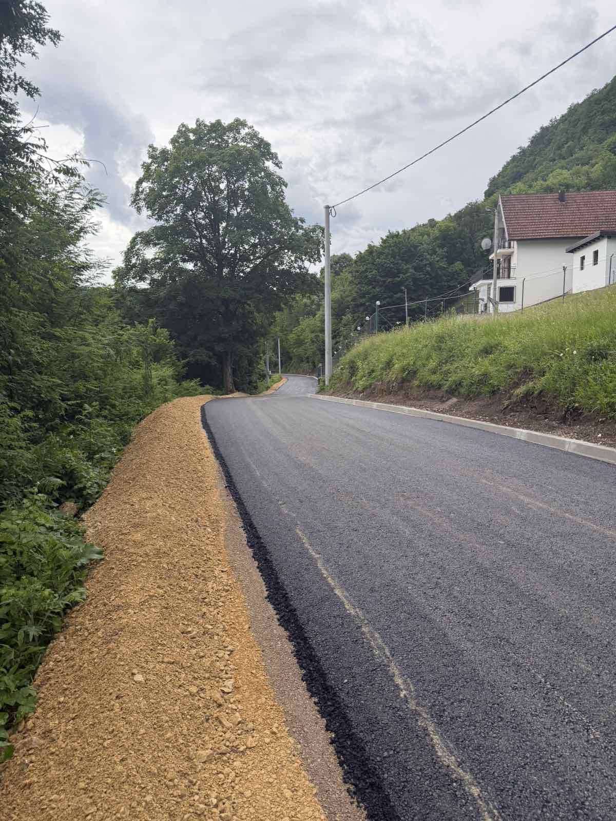 Radovi na putnoj infrastrukturi u MZ Sokolac, Bihać
