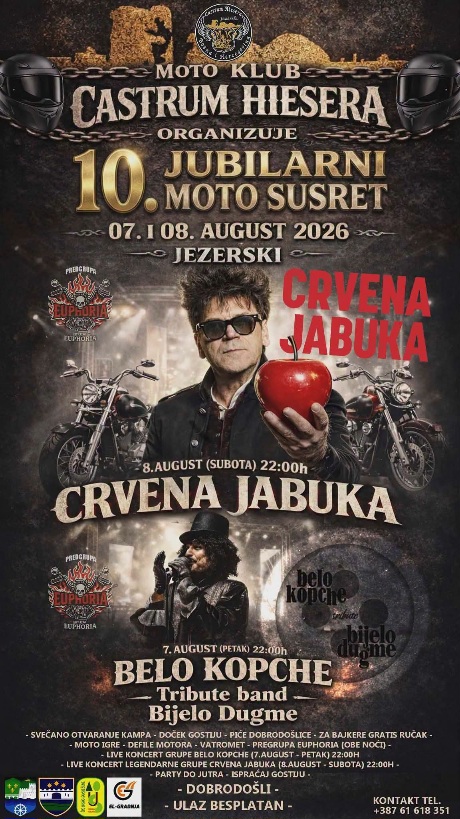 10. Jubilarni Moto susret Jezerski, Bosanska Krupa