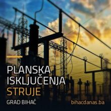 Planska isključenja struje Bihać